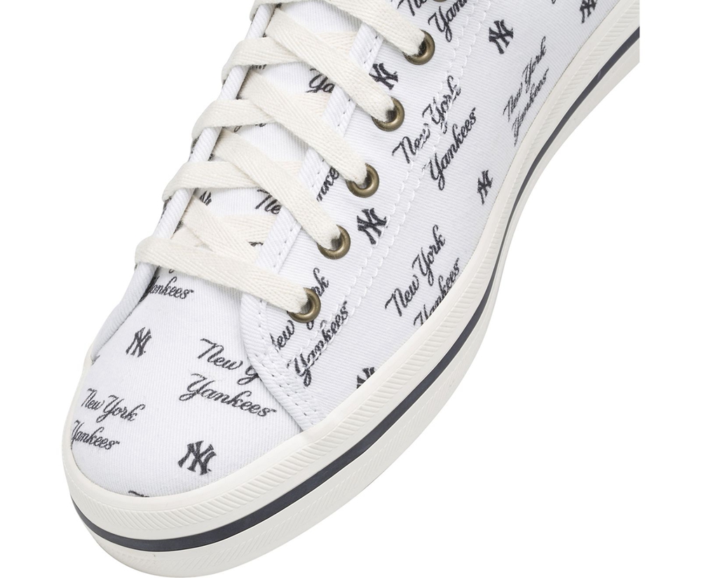 Basket Keds Femme Blanche - Kickstart Mlb® - 375-OZVWTJ